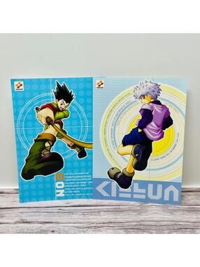 Hunter x Hunter Retro Killua & Gon Postcard Set Konami Japan Import US Seller